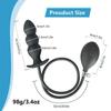 Produkty dla dorosłych rozszerzalny korek analny silikonowy napompowany super duży korek analny Dildo Butt Plug Anal Dilator zabawki erotyczne do masażu prostaty
