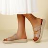 35-43 New Summer Casual Sandals for Women, Comfortable, Non-slip, Buckle, One-strap Sandals