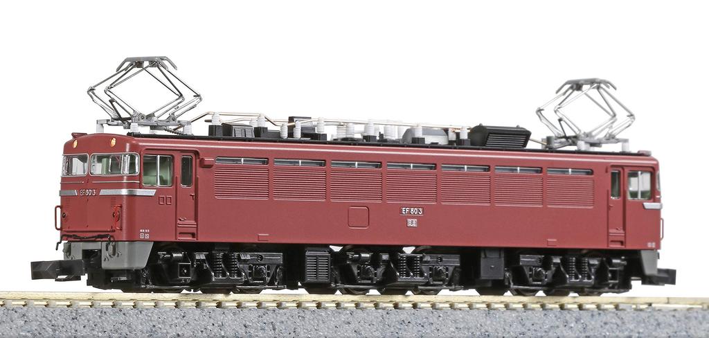 KATO N gauge EF80 1st type model railway electric locomotive (without sunshade) 3064-2