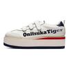 Womens Off White Delegation Leather Low Top Skate Shoes 1182A207-112