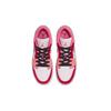 Air Jordan 1 Low GS White Pinksicle Kids Sneakers Black 553560-162