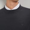 Men's Mock Neck Wool Blend Sweater