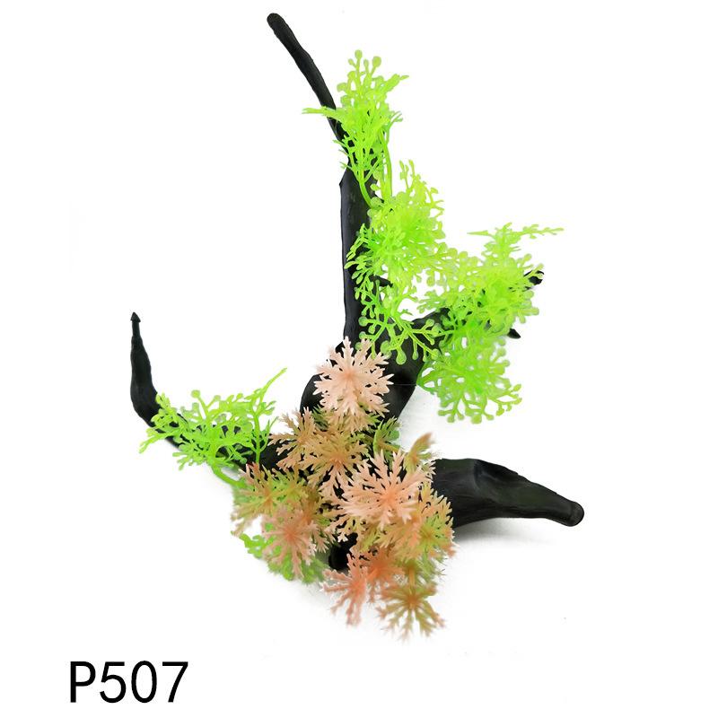 Plastic Water Decoration Plant Aquarium Plants Fish Simulation Aquatic Tank Landscape Fake Aquatic Micro Landscape Decoration