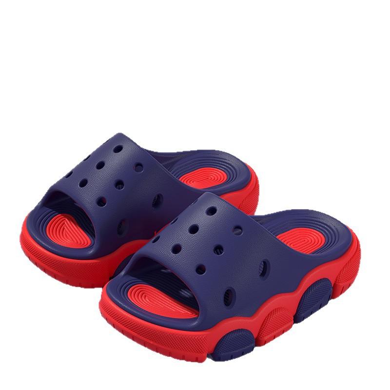 New children's slippers are available DIY Various cartoon pattern sandals for boys and girls in two colors