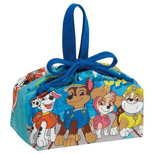 Skater Children's Lunch Drawstring Bag, Paw Patrol 24, Made in Japan, KB7-A