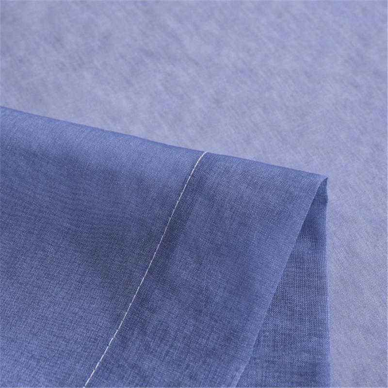 Verlaufende Transparente Sichtschutzvorhänge Elegantes Fenster-Scrim für Wohnzimmer Schlafzimmer & Balkon Sonnendurchlässige Dekorative Tüllvorhänge