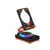 Compact Multi-functional Phone Holder & Bluetooth Speaker with Ambient Light, Foldable TF27BOX