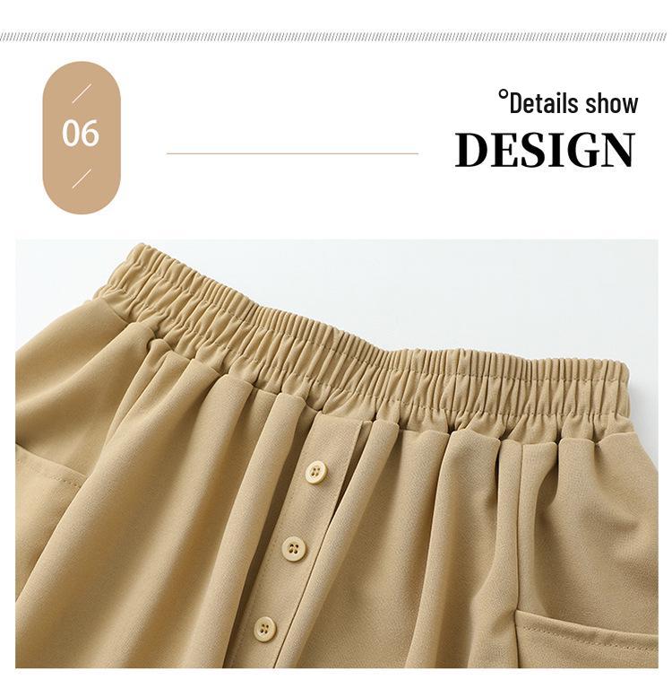 2026 Spring/Summer Plus Size High Waist A-line Skirt – Slimming, Fashionable, Mid-Length for Curvy Figures