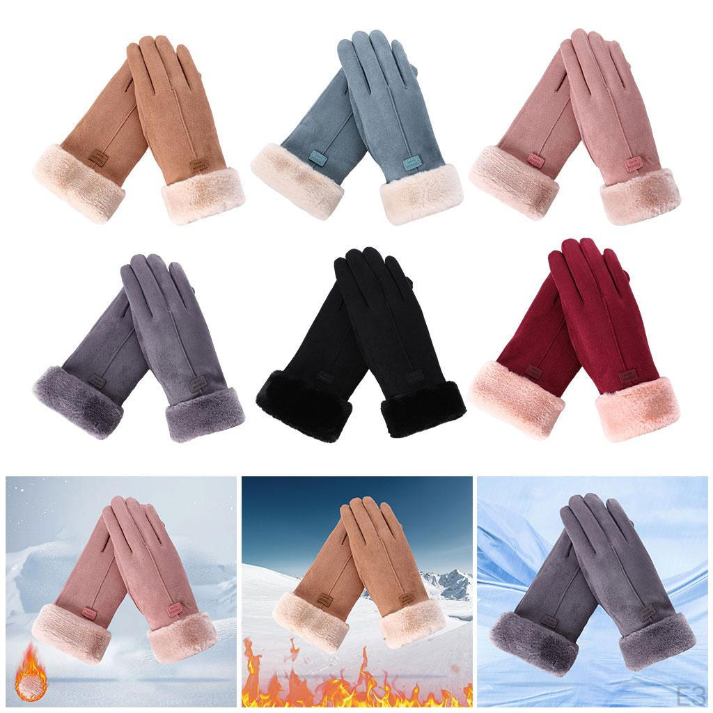 Women Gloves Soft Touchscreen for Hiking Running Cycling Outdoor Sport