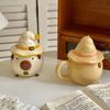 Creative Halloween Capybara Pattern Cup Cute Halloween Mug Cartoon Capybara Mug  Christmas Gift