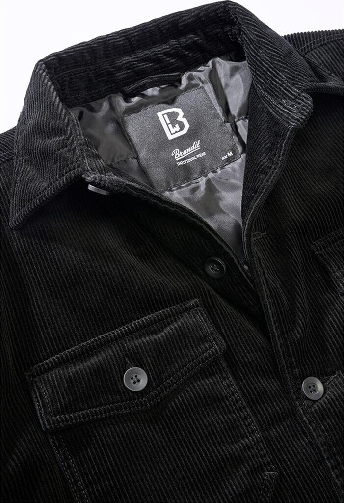 Демисезонная куртка Brandit Corduroy (9721) black