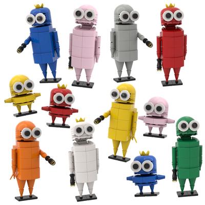 Repo Building Blocks Giocattoli REPO Blocks Set Testa dell'Orrore Uomo Anatra Sconosciuto Uomo Magro Cravatta Blocchi da Costruzione Figure per Ragazzi Regali