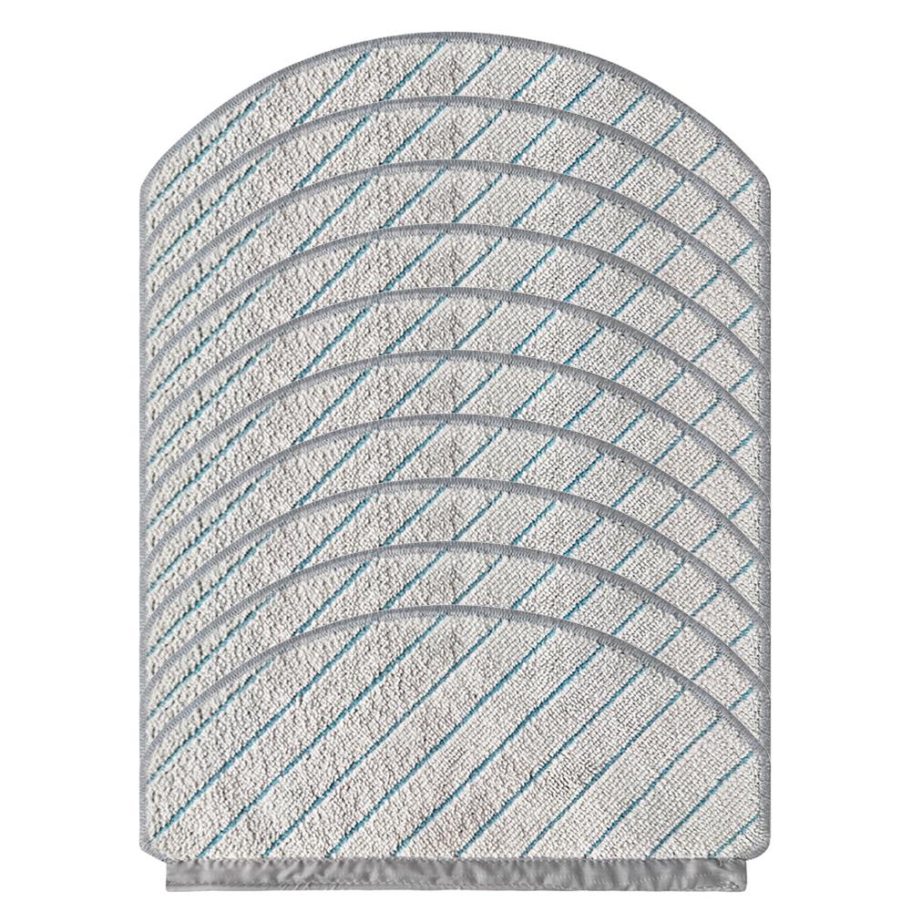 Pack of Washable Reusable Mop Cloths for Bosch For Spotless + BCRD1W / BCRD2W Microfiber Replacement Set 4 Pack 10 Pack