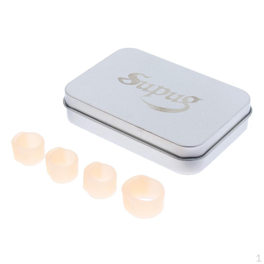 1 Набор Резиновых Аксессуаров для Струнных Инструментов Гучжэн Пипа Пальцев Больших Пальцев Right Hand-Medium for