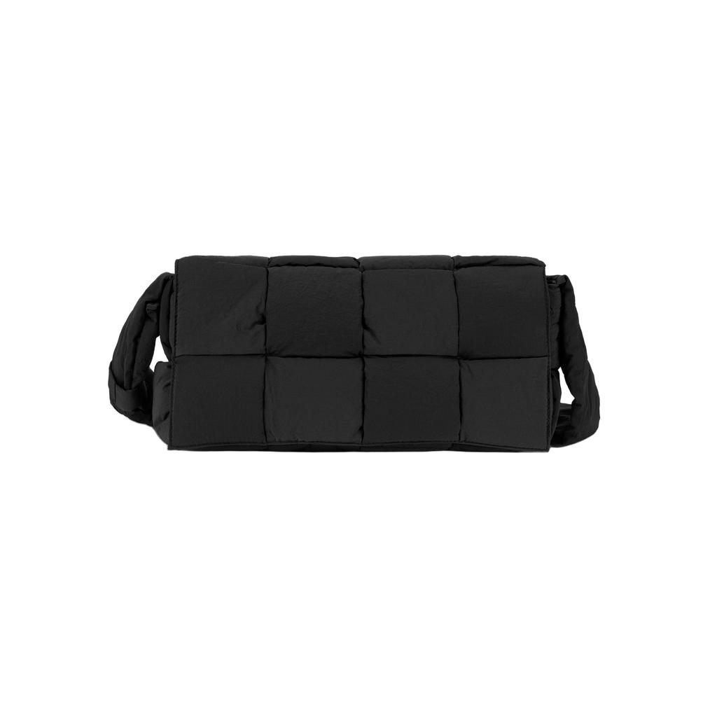 Bottega Veneta Padded Tech Cassette Intreccio Weave Adjustable Shoulder Strap Fabric Crossbody Bag Medium Men Bags 628951VBO812145