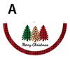 Creative 1Pcs Christmas Outdoor Polyester Fan-shaped Flag Christmas Decor For Home Cristmas Drop Ornament Xmas Gift New Year