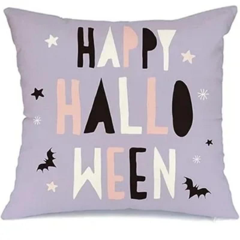 Halloween ghost decoration pillow pillow sleeve is suitable for home living room sofa waist cushion bedroom room decoration