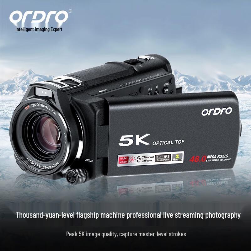 

ORDRO XV80 5K Ultra HD Live Streaming Camcorder (CN version)