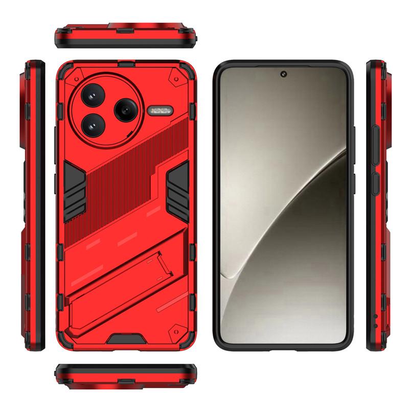 For Xiaomi Redmi K80 Case Redmi K80 Pro Cover Punk Style Holder Bumper Shield Protective Phone Cases For Xiaomi Redmi K80 Funda