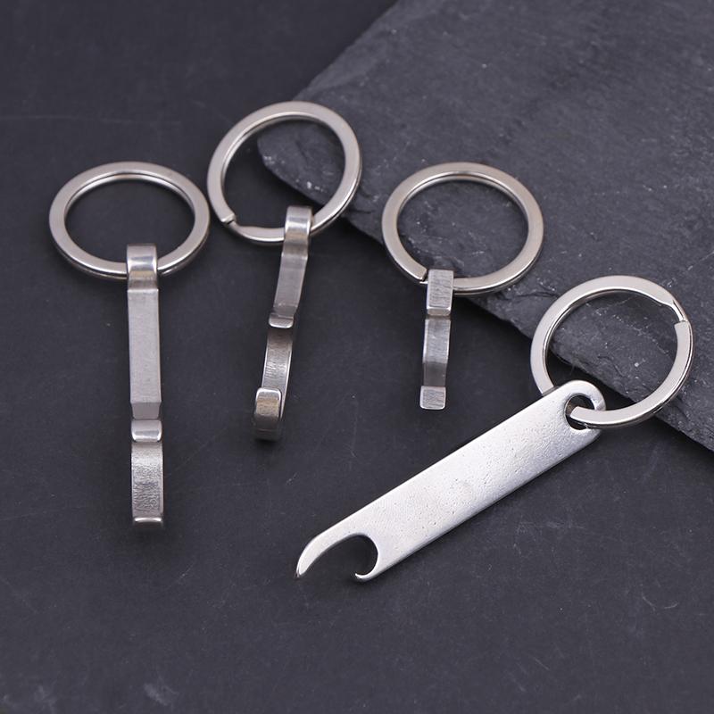 Edc Gear Mini Lightweight Bottle Beer Opener Keyring Pocket Tool Utility Gadget Outdoor Camp Hike Camping Gear Key Chains