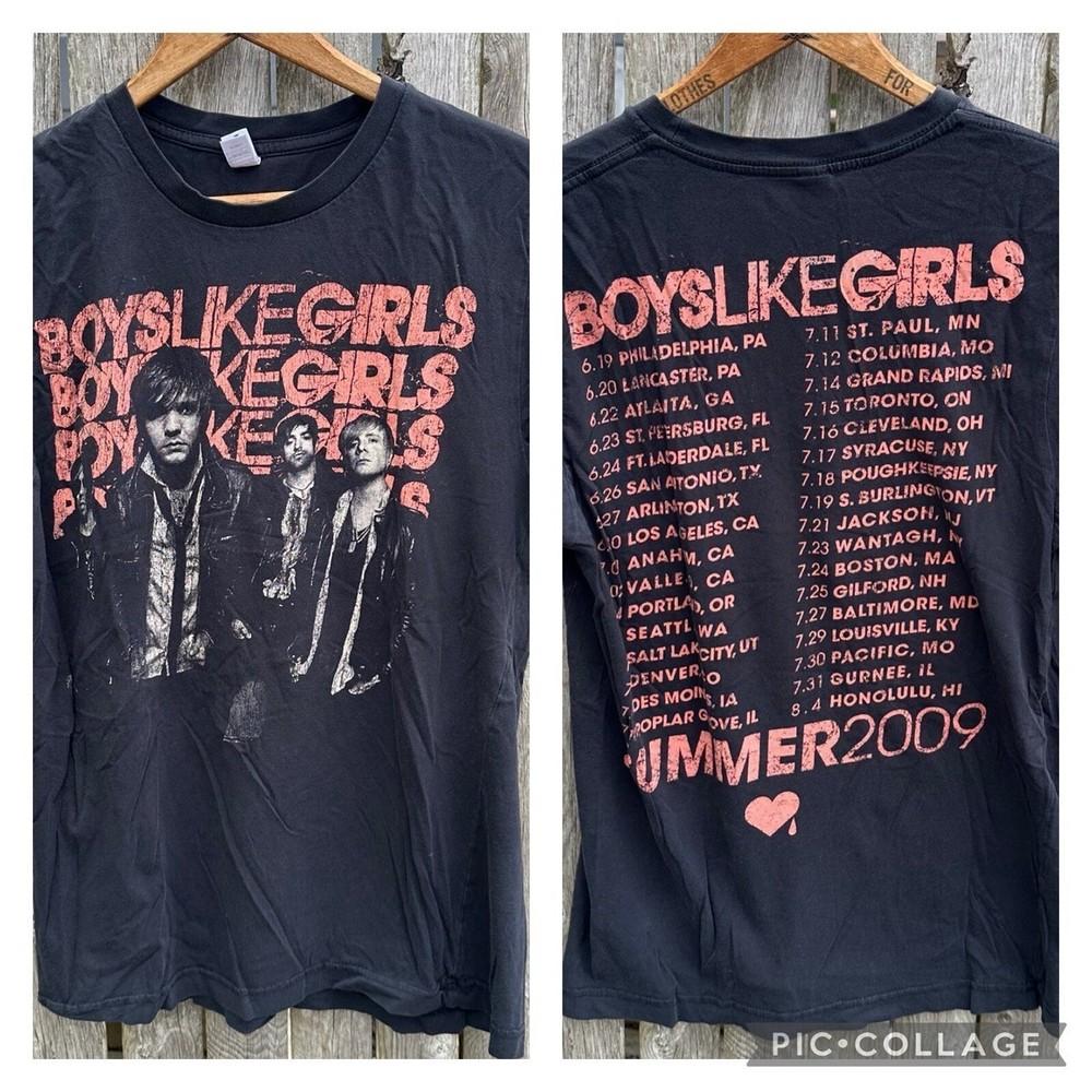 С Рождеством Парни Любят Девочек Группа Подарок Для Фанатов Репринт Все Размеры C22.5 Унисекс Футболка M