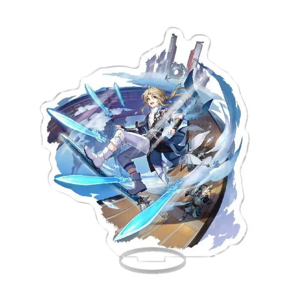 Honkai: Star Rail Double Sided Print Large Acrylic Keychain Standee Interstellar Game Character Dorm Table Ornament Anime Fan