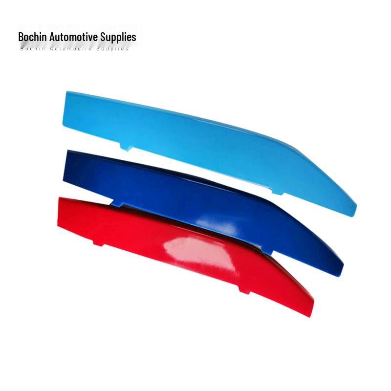BMW Seria 7 (2016-2018) Benzi decorative tricolore pentru grilă, 6 cleme