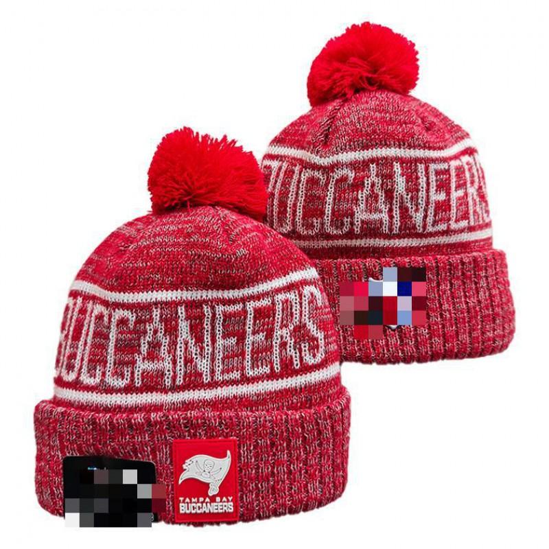 NFL Team Style Knit Beanie Winter Warm Embroidered Fleece Lined Hat Men Women