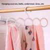 Scarf Hanger and Belt Storage Rack Used for Neckties Belts Scarves Space Saving Multi-purpose Storage Rack Clothing Organizer