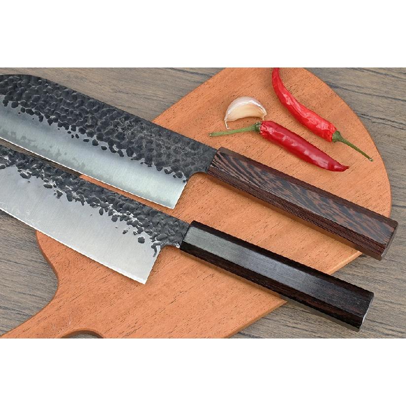 130mm Wooden Handles Octagonal Knife Handle For Japanese Style Kitchen Knives Chef Knife Repair Professional Handle