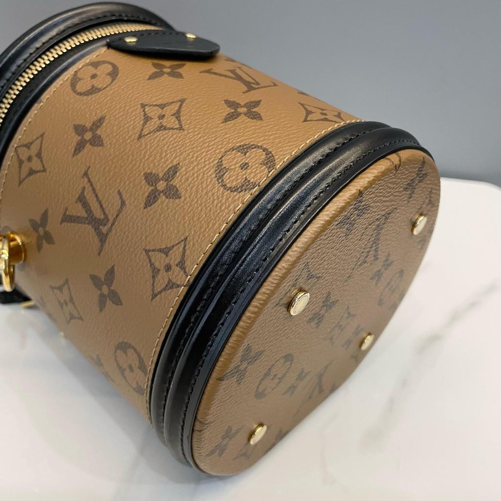 [Pre-Owned] Louis Vuitton Cannes 'Brown Monogram Reverse Canvas' - Excellent #K092WE
