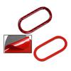 Red Car Safety Warning Light Button Sticker For MINI COOPER S F54 F55 F56 NEW
