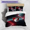 Set Lenzuola Stampato Calcio Bournemouth 3 Pezzi, Comodo Set Copripiumino per Camera da Letto Amico della Pelle