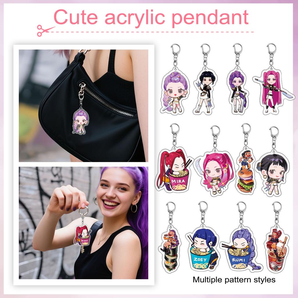 Akryl Nøkkelring Anheng Student Skoleveske Søt Dekorasjon Liten Gave