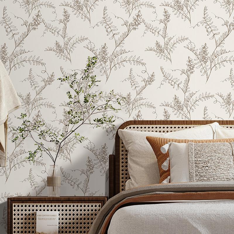 Frische Blume Selbstklebende Tapete Wohnzimmer Schlafzimmer Küche Wandrenovierung Heimdekor Aufkleber Möbel Makeover Aufkleber