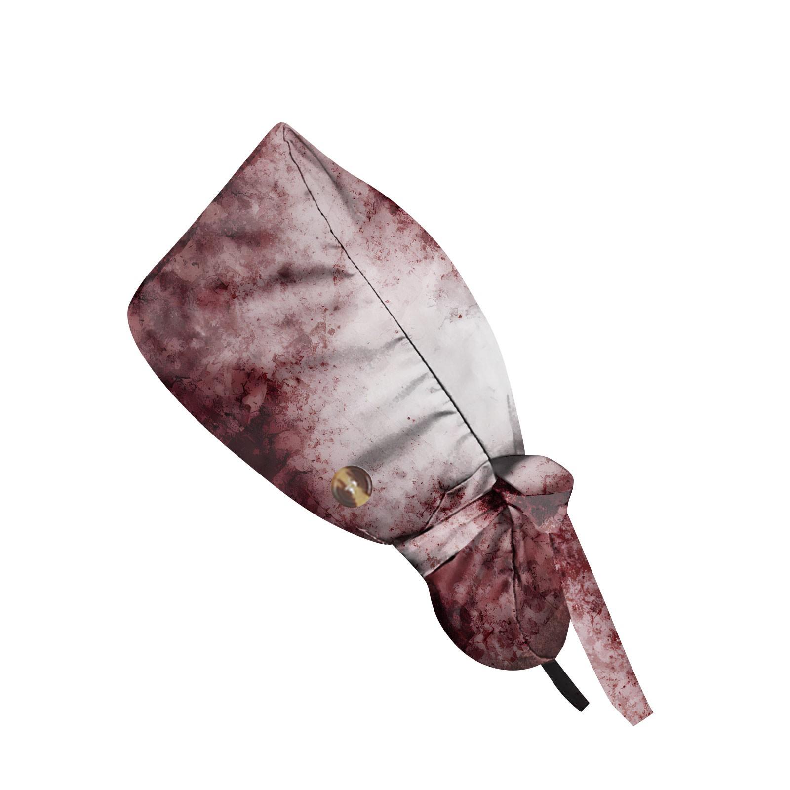 

Модная рабочая кепка с принтом на Хэллоуин, повседневная женская кепка с хвостиком, кепка с постиранной резинкой, кепка Baotou One Size