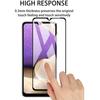 Verre trempé intégral pour samsung a32 5g (6,4") pack de 4 films noir installation facile anti trace
