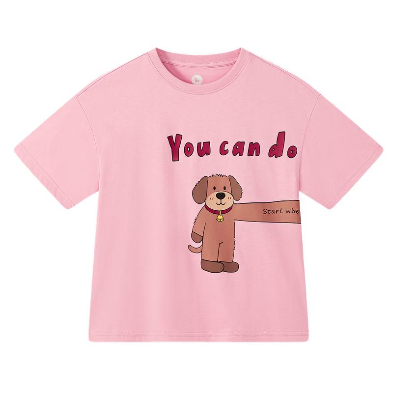 

MQD Boys Pure Cotton Cartoon Short Sleeve T-Shirt 150cm