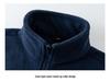 Thickened Fleece-Lined Winter School Uniform Windbreaker Set for High & Middle School Students
