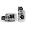 2Pcs Car Door LED Welcome Light For Volvo Rdesign S80L S60L V40 v 40CC 2013 XC60 XC90 2015 HD Laser Projector Lamp Accessories