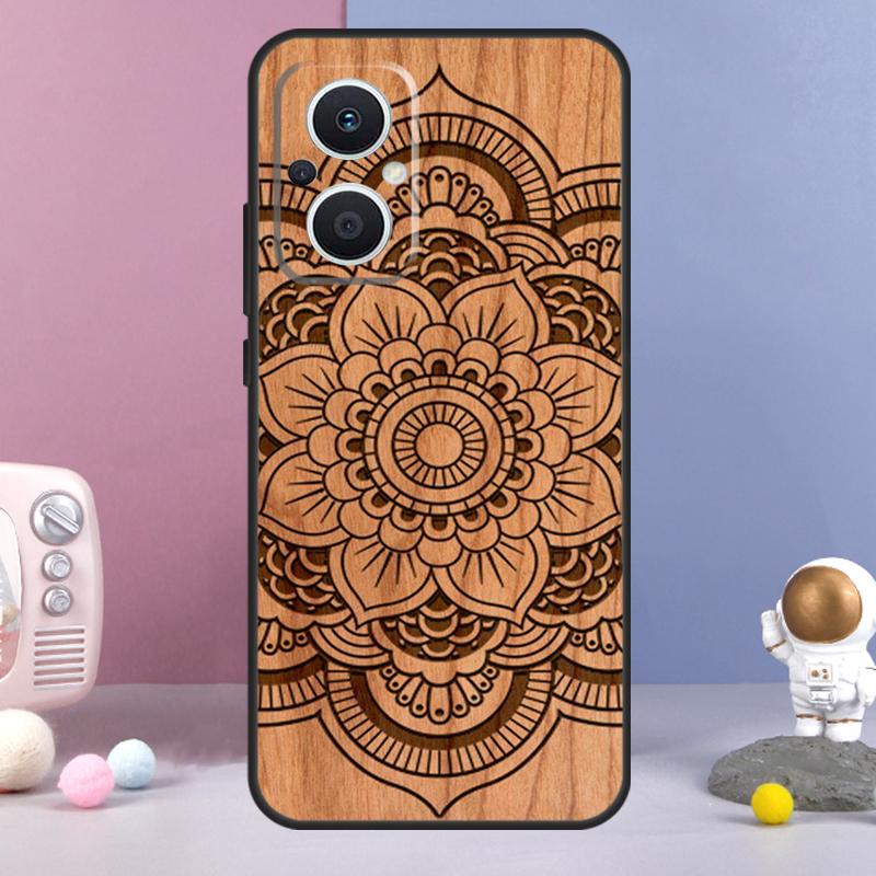 Buddha Jesus Guadalupe Holz Hülle Für OPPO Reno 12 F 11F 13F 14F 10 11 13 14 Pro 7 8 Lite OPPO Find X9 X6 X5 X8 Pro Hülle