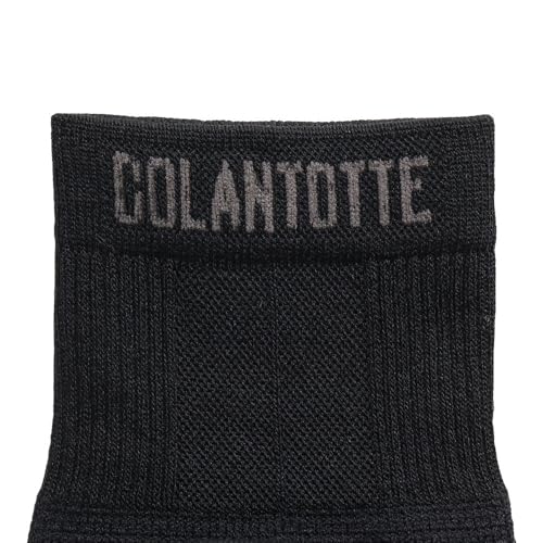 Colantotte SPORTS Run-Aid Tabi Socks, Black (90), Medium