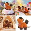 Pony Plush Toy With Scarf Short Plush Kid Gift For Animal Lovers