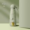 New Macaron Color Five-Fold Ultra-Light Sun Protection Compact Mini Umbrella with Buckle Handle