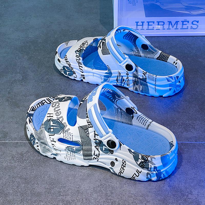 Mode Weich Herrenschuh Outdoor Sabot Männlicher Hausschuh Spaß Designer Luxus Niedriger Preis 2025 Mode Bequem Hohe Qualität Pantoletten