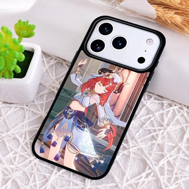 Genshin Nilou Phone Case for iPhone 17 Air 16 15 11 12 14 13 Pro Max Shockproof Cover