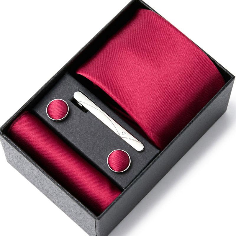 Nouvelle Cravate pour Homme Six Pièces Affaires Mariage Cravate pour Homme