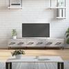 VidaXL TV Stand Concrete Grey 150x36x30 Cm Engineered Wood 829160
