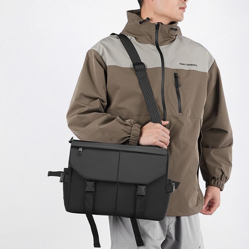 Shoulder Bag Men's Messenger Bag Commuter Crossbody Bag