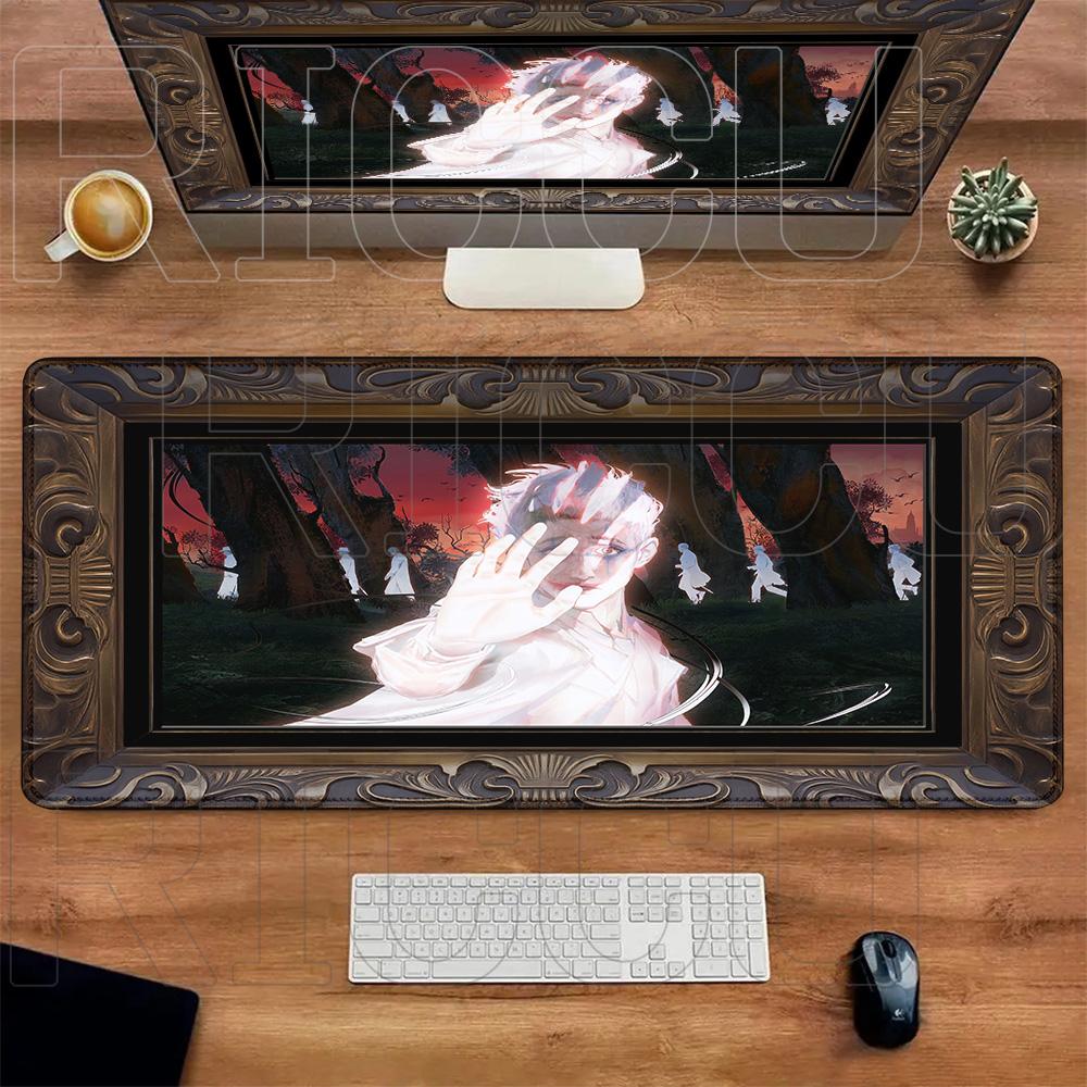 XXL 40x90cm Mousepad Lord of the Mysteries Accessori per PC da Gioco Tastiera Anime Popolare Stampa HD Tappetino da Scrivania Mousepad Espansione